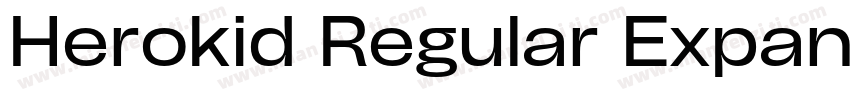Herokid Regular Expanded字体转换